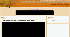 Desktop Screenshot of clips.citatepedia.com