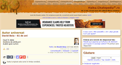 Desktop Screenshot of haiku.citatepedia.ro