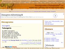Tablet Screenshot of hexagrame.citatepedia.ro